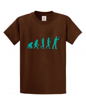 Evolution Inspired Unisex Kids and Adults T-Shirt